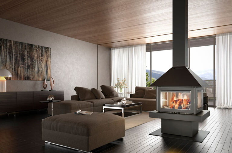 Obrázek 1 Jestliže i vy patříte mezi milovníky luxusu a minimalismus není váš styl, designový krb GISELLE-90 je přesně to pravé pro vás